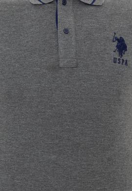 Erkek Antrasit Melanj Basic Tişört - 50247371091