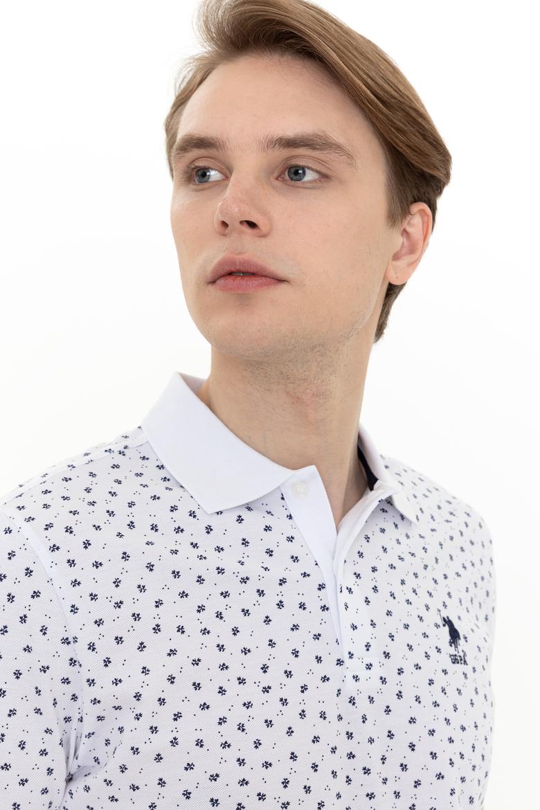 Erkek Beyaz Polo Yaka Tişört - 50251792009