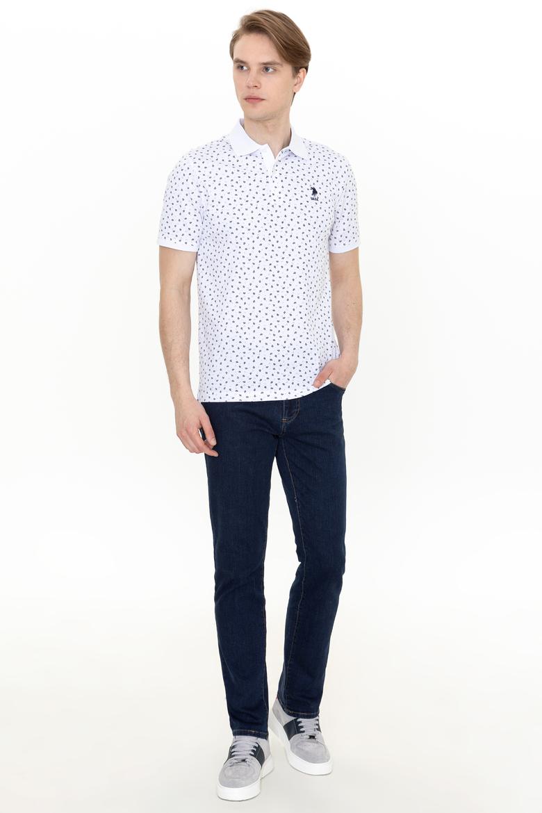 Erkek Beyaz Polo Yaka Tişört - 50251792009