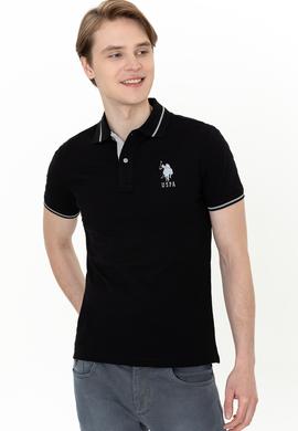 Erkek Siyah Basic Tişört - 50247371003