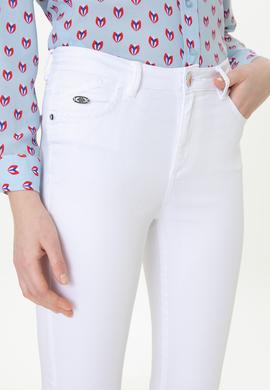 Kadın Beyaz Pantolon - 50249844010