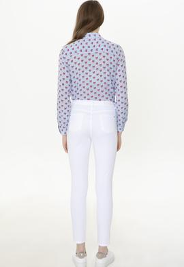 Kadın Beyaz Pantolon - 50249844010