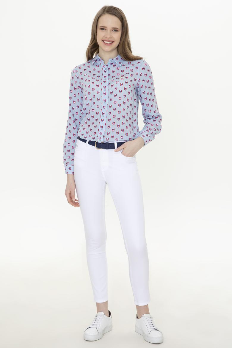 Kadın Beyaz Pantolon