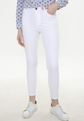 Kadın Beyaz Pantolon - 50249844010