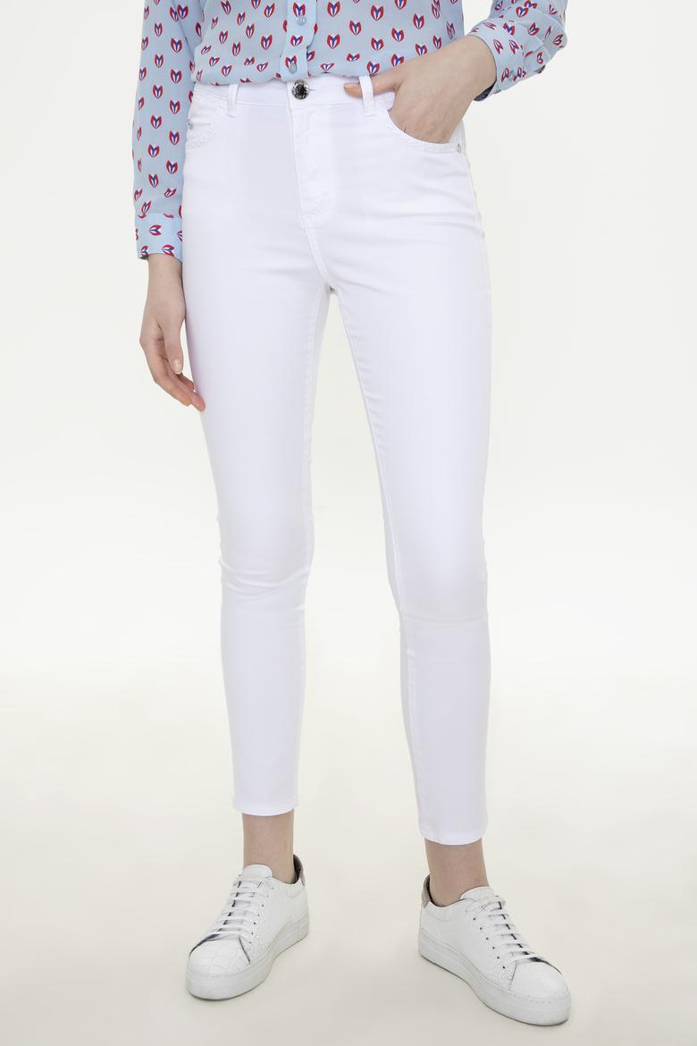 Kadın Beyaz Pantolon - 50249844010