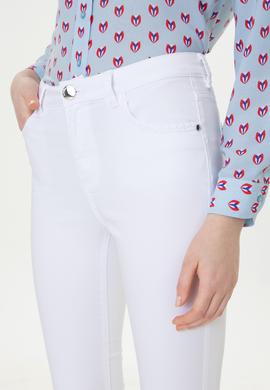 Kadın Beyaz Pantolon - 50249844010