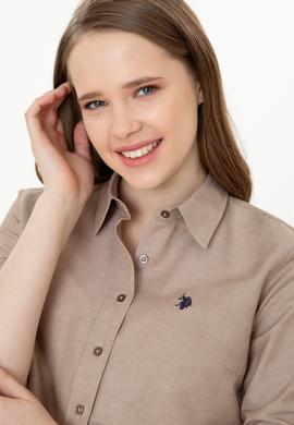 Kadın Coconut Uzun Kollu Basic Gömlek - 50253658109