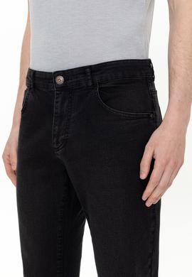 Erkek Koyu Gri Jean Pantolon - 50254207032