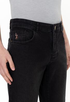 Erkek Koyu Gri Jean Pantolon - 50254207032