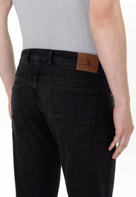 Erkek Koyu Gri Jean Pantolon - 50254207032