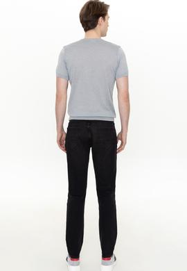Erkek Koyu Gri Jean Pantolon - 50254207032