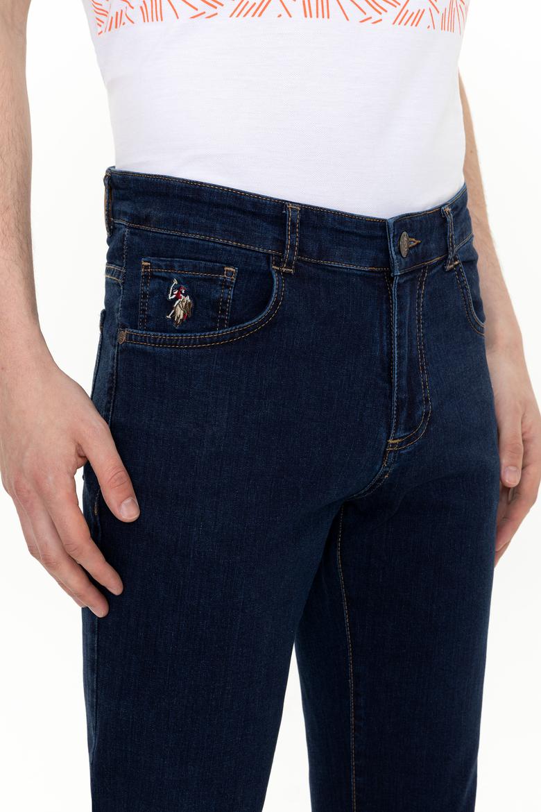 Erkek Lacivert Denim Pantolon - 50254270009