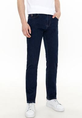Erkek Lacivert Denim Pantolon - 50254270009