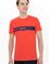 Erkek Kırmızı Bisiklet Yaka Tişört