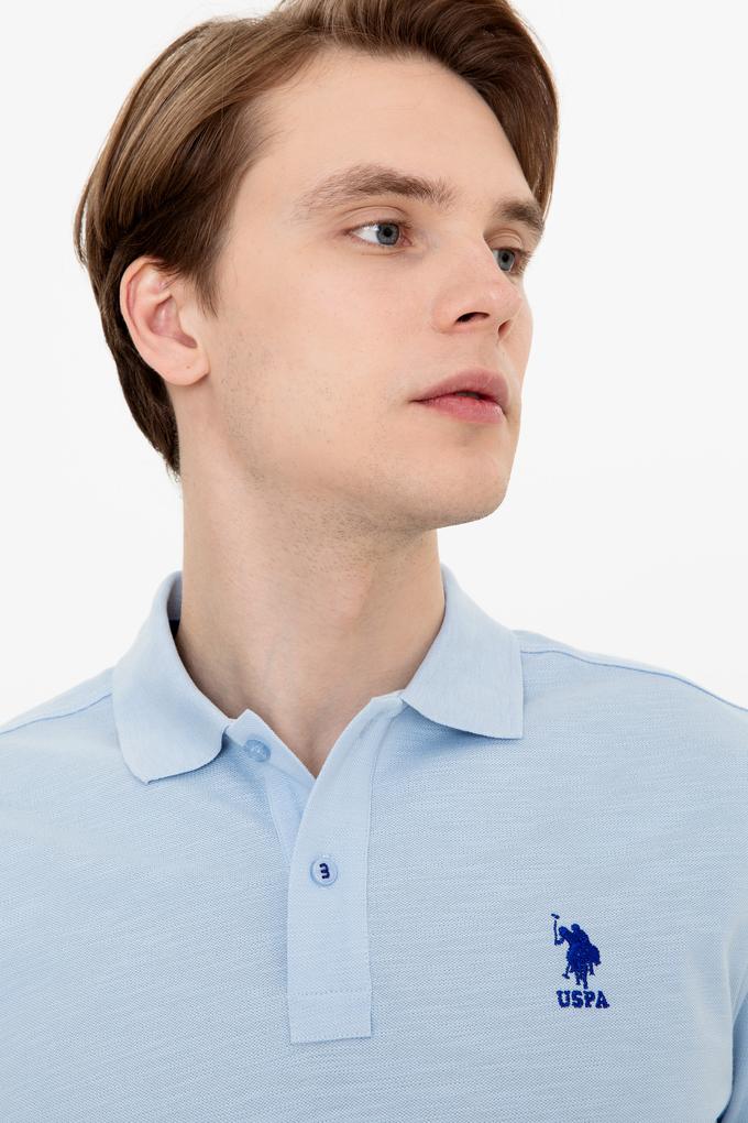 Erkek Açık Mavi Polo Yaka Tişört