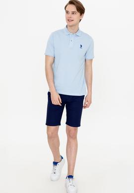 Erkek Açık Mavi Polo Yaka Tişört - 50249157007