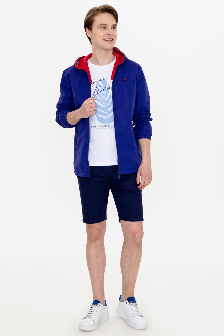 Erkek Mavi Çift Taraflı Mont - 50245076005