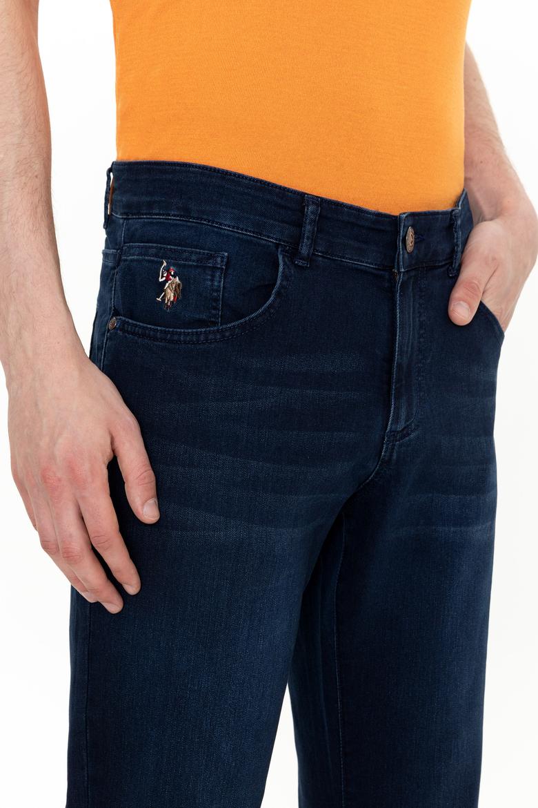 Erkek Koyu Mavi Jean Pantolon - 50254329045