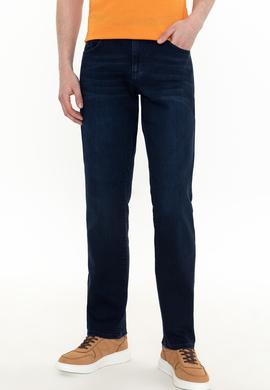 Erkek Koyu Mavi Jean Pantolon - 50254329045