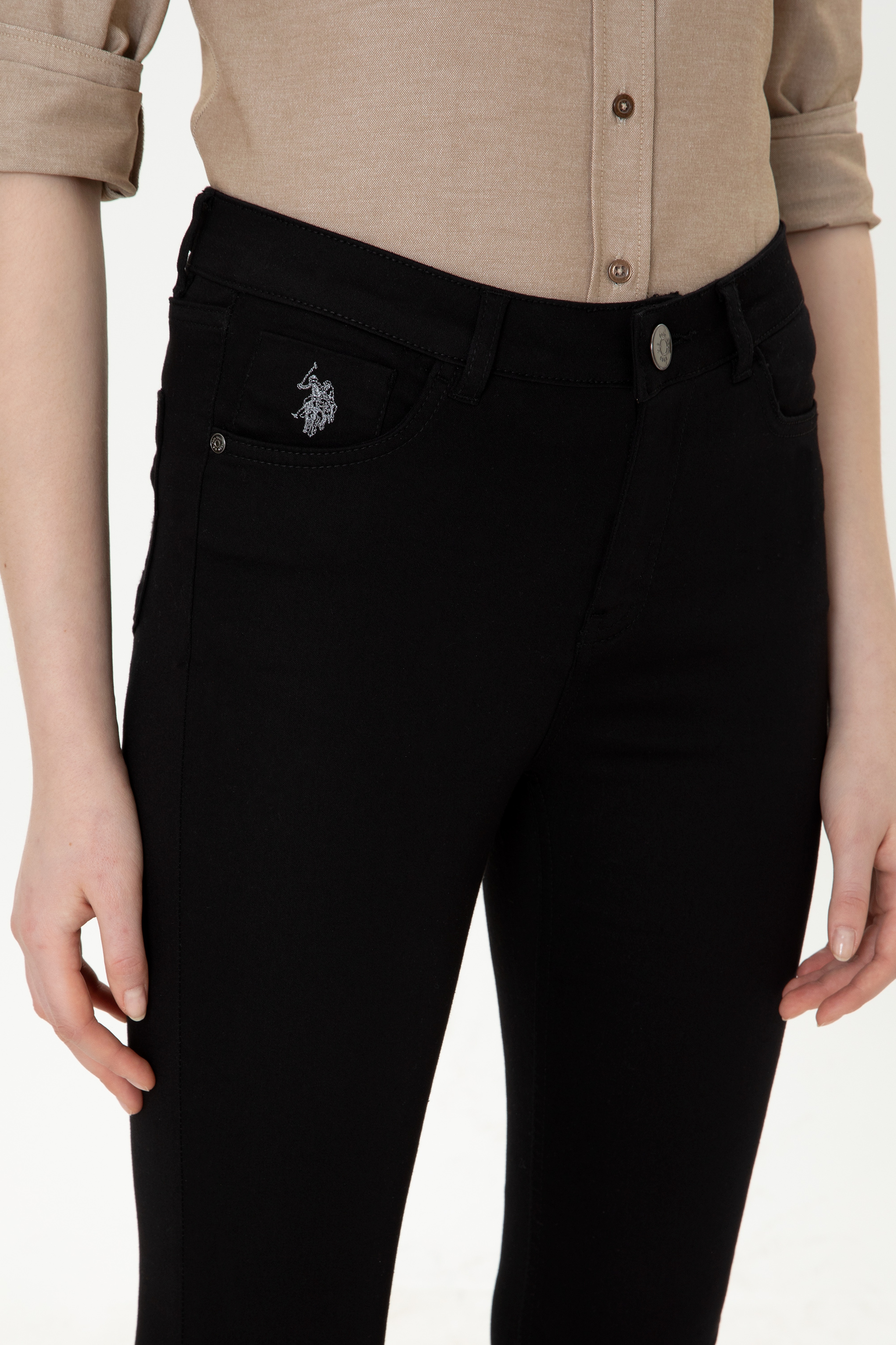 Kadın Siyah Pantolon - Image 4