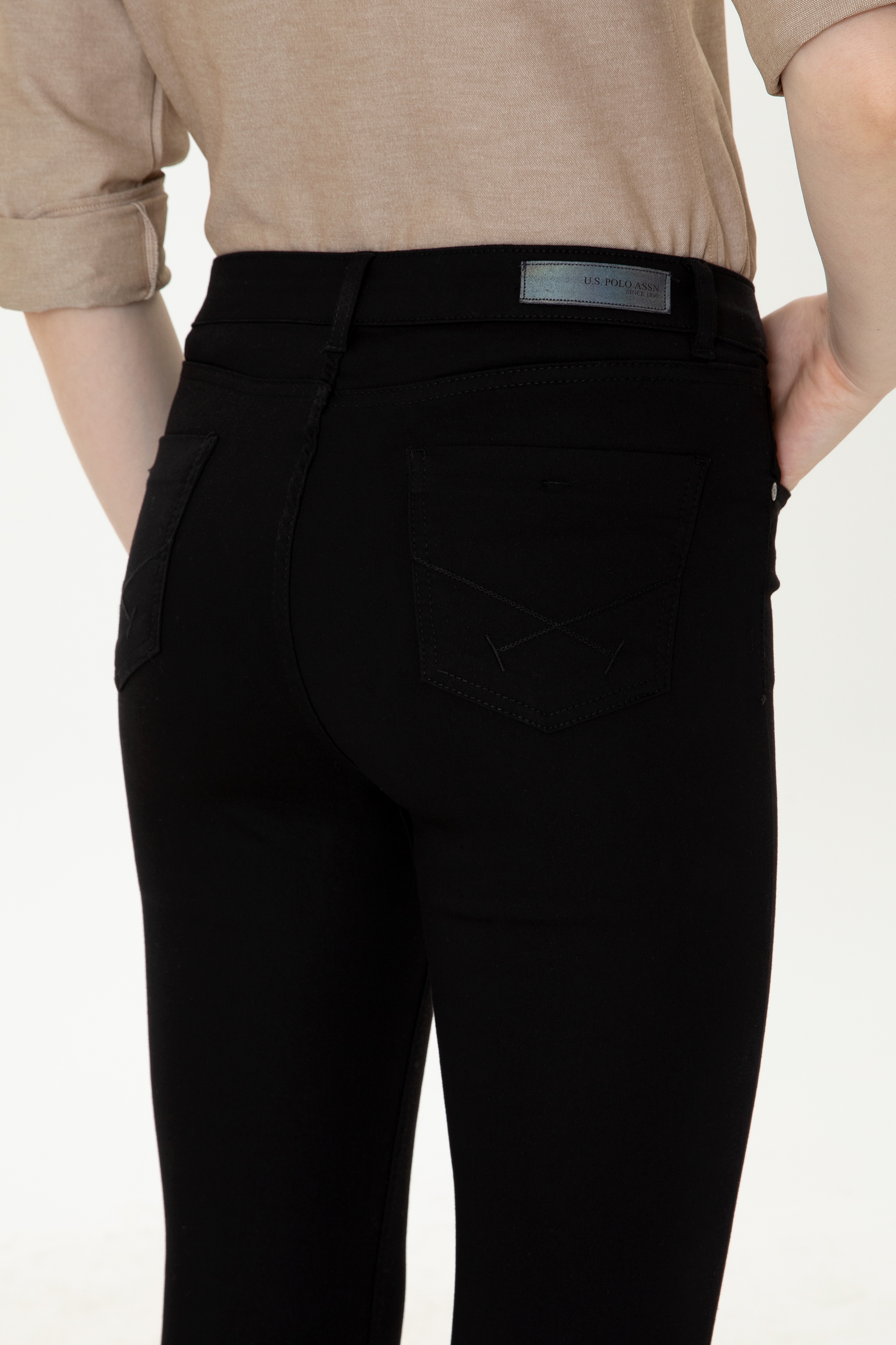 Kadın Siyah Pantolon - Image 6