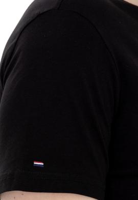 Erkek Siyah Basic Bisiklet Yaka Tişört - 50248521026