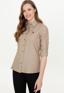 Kadın Coconut Uzun Kollu Basic Gömlek - 50249850115