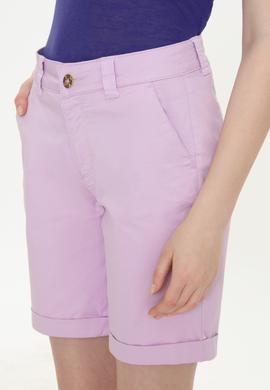 Kadın Manolya Dokuma Şort - 50246039032