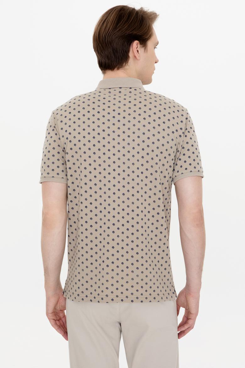 Erkek Haki Polo Yaka Tişört - 50249168016