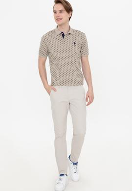 Erkek Haki Polo Yaka Tişört - 50249168016