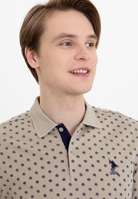 Erkek Haki Polo Yaka Tişört - 50249168016