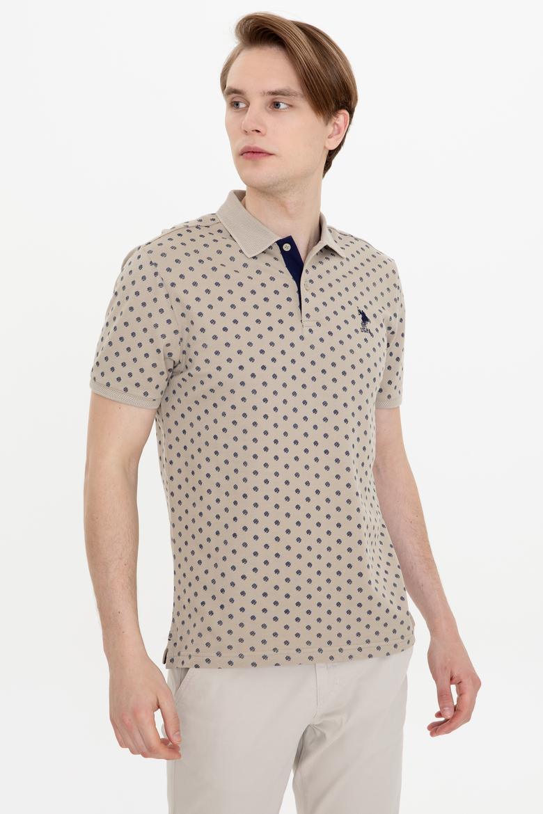 Erkek Haki Polo Yaka Tişört - 50249168016