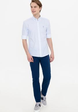 Erkek Mavi Uzun Kollu Gömlek - 50247963011