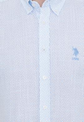 Erkek Mavi Uzun Kollu Gömlek - 50247963011