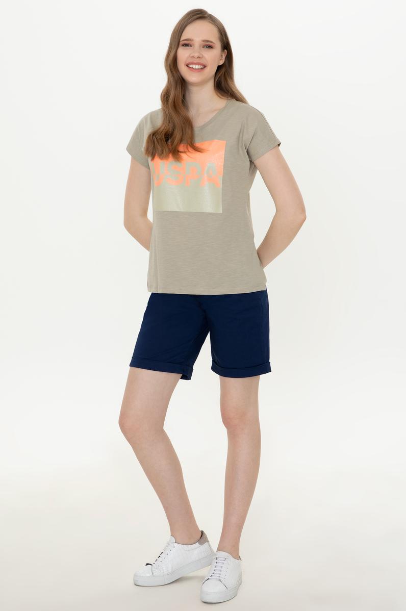 Kadın Lacivert Dokuma Şort