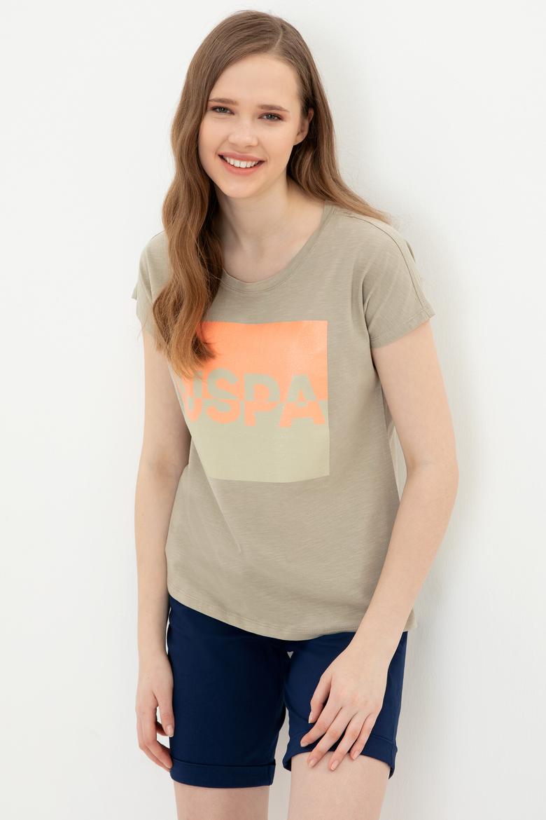 Kadın Haki Tişört - 50248091014