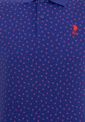 Erkek Mavi Polo Yaka Tişört - 50251792019