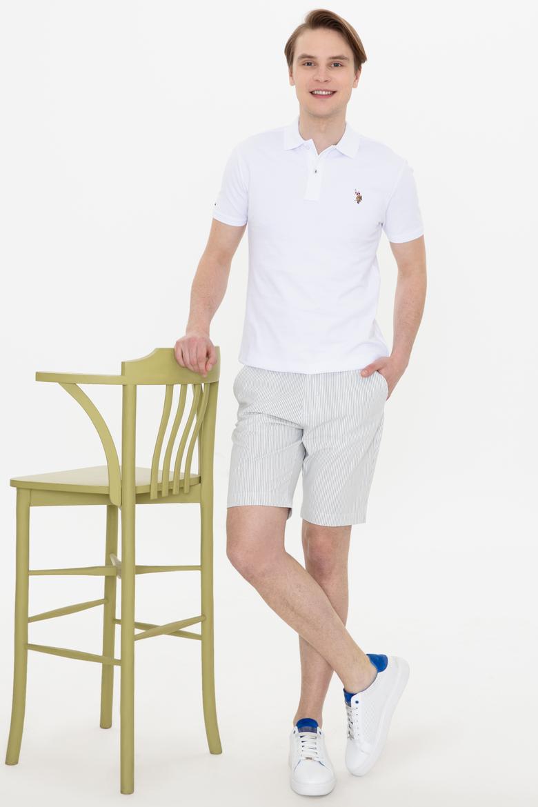 Erkek Beyaz Basic Tişört