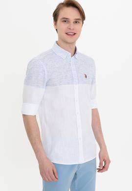 Erkek Mavi Uzun Kollu Gömlek - 50249546008