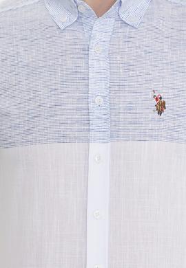 Erkek Mavi Uzun Kollu Gömlek - 50249546008