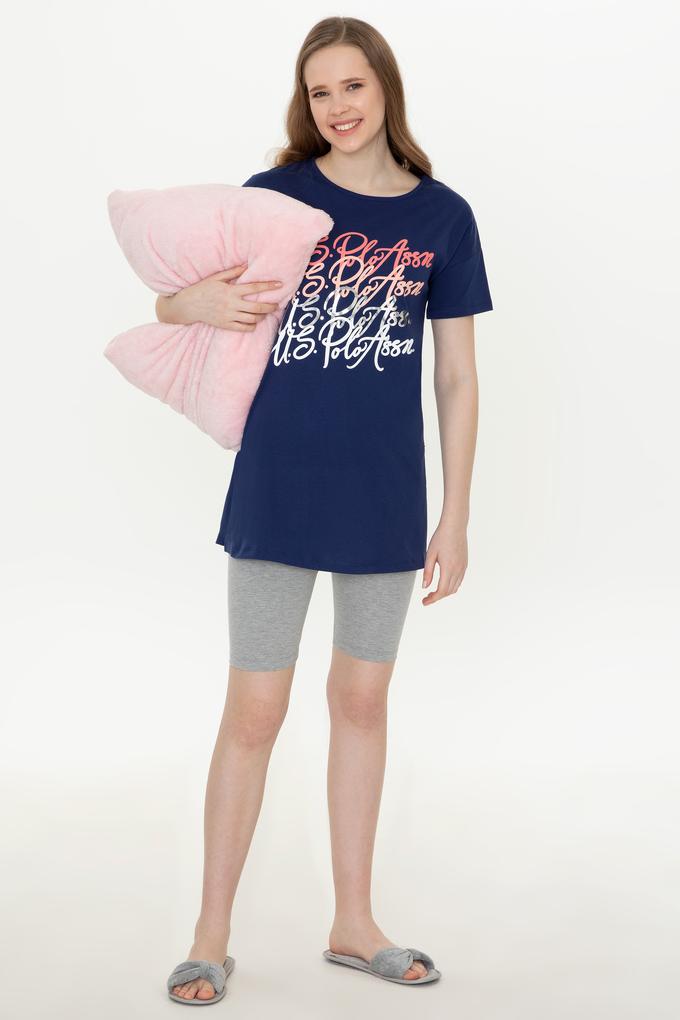 Kadın Lacivert Pijama Takımı