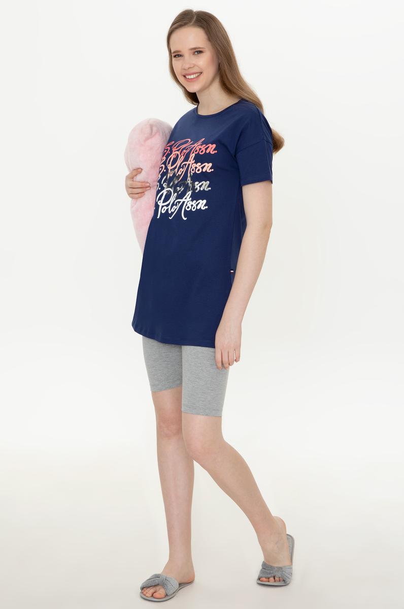 Kadın Lacivert Pijama Takımı