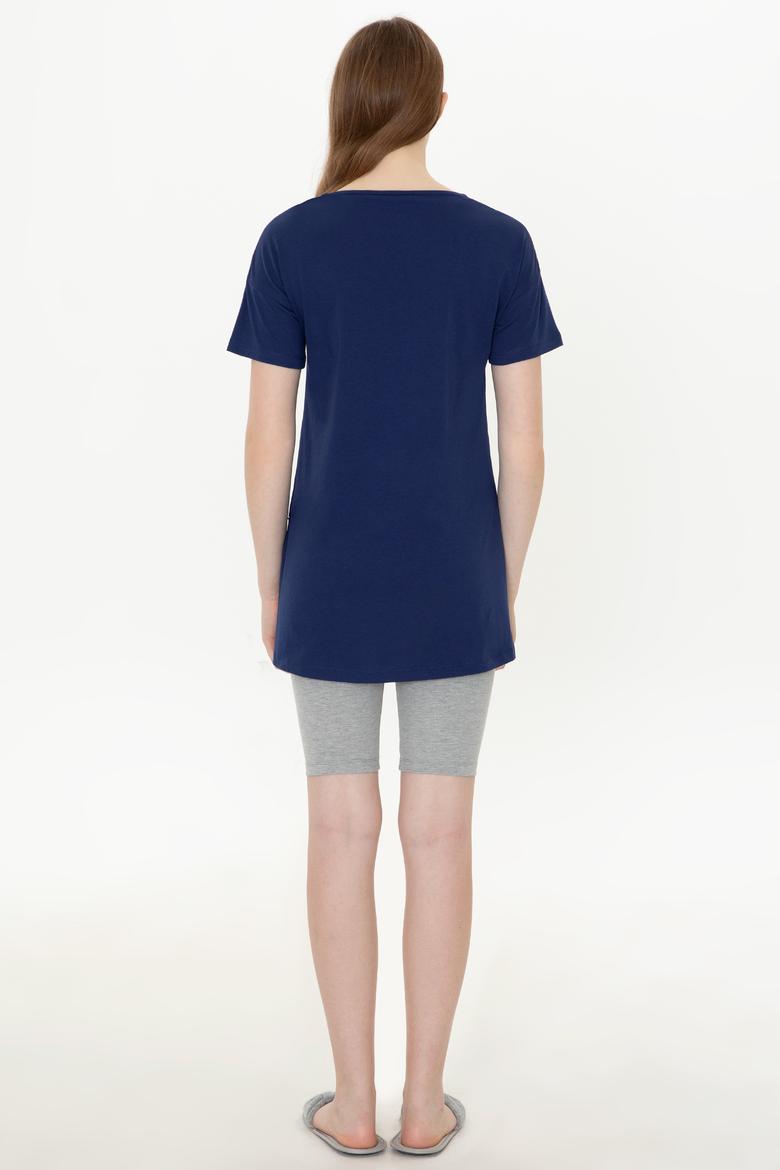 Kadın Lacivert Pijama Takımı - 50255861001