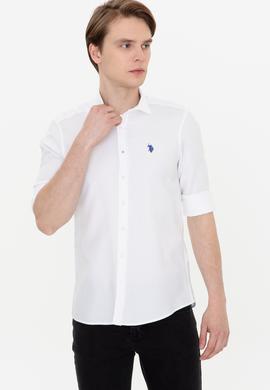 Erkek Beyaz Uzun Kollu Gömlek - 50246354012