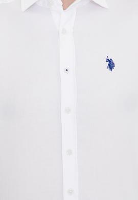 Erkek Beyaz Uzun Kollu Gömlek - 50246354012