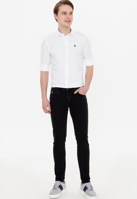 Erkek Beyaz Uzun Kollu Gömlek - 50246354012