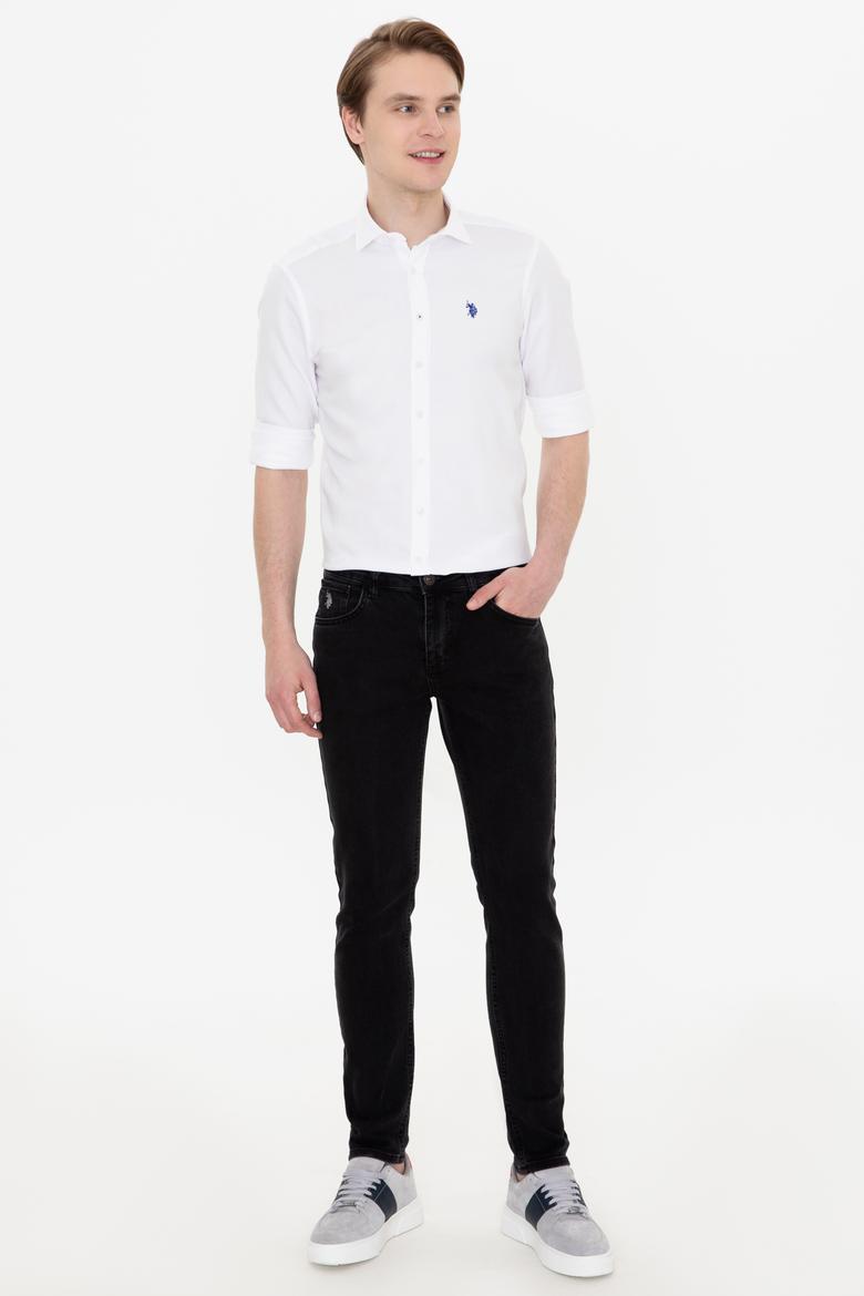 Erkek Beyaz Uzun Kollu Gömlek - 50246354012