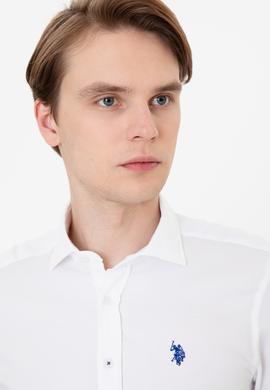 Erkek Beyaz Uzun Kollu Gömlek - 50246354012