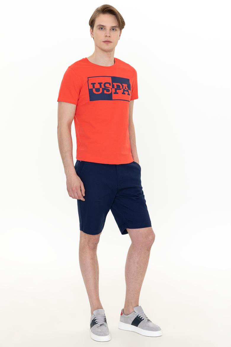 Erkek Lacivert Dokuma Şort - 50254441003