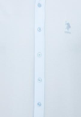 Erkek Açık Mavi Uzun Kollu Basic Gömlek - 50249488008